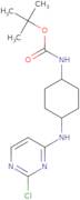 tert-Butyl N-[(1R,4R)-4-[(2-chloropyrimidin-4-yl)amino]cyclohexyl]carbamate