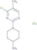 1-(4-Chloro-5-methyl-pyrimidin-2-yl)-piperidin-4-ylamine hydrochloride