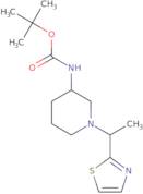 [1-(1-Thiazol-2-yl-ethyl)-piperidin-3-yl]-carbamic acid tert-butyl ester