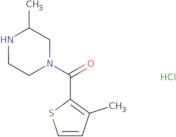 (3-Methyl-piperazin-1-yl)-(3-methyl-thiophen-2-yl)-methanone hydrochloride