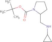 tert-Butyl 2-[(cyclopropylamino)methyl]pyrrolidine-1-carboxylate