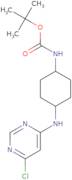 (1R,4R)-[4-(6-Chloro-pyrimidin-4-ylamino)-cyclohexyl]-carbamic acid tert-butyl ester