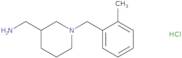 C-[1-(2-Methyl-benzyl)-piperidin-3-yl]-methylamine hydrochloride