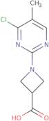 1-(4-Chloro-5-methyl-pyrimidin-2-yl)-azetidine-3-carboxylic acid