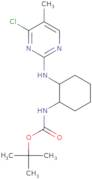 [2-(4-Chloro-5-methyl-pyrimidin-2-ylamino)-cyclohexyl]-carbamic acid tert-butyl ester