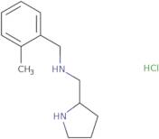 (2-Methyl-benzyl)-pyrrolidin-2-ylmethyl-amine hydrochloride