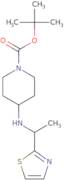 4-(1-Thiazol-2-yl-ethylamino)-piperidine-1-carboxylic acid tert-butyl ester