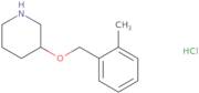 3-(2-Methyl-benzyloxy)-piperidine hydrochloride