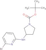 3-(6-Bromo-pyridin-2-ylamino)-pyrrolidine-1-carboxylic acid tert-butylester