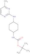 [4-(4-Methyl-pyrimidin-2-ylamino)-cyclohexyl]-carbamic acid tert-butyl ester