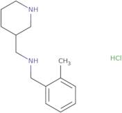 (2-Methyl-benzyl)-piperidin-3-ylmethyl-amine hydrochloride