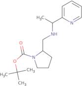 2-[(1-Pyridin-2-yl-ethylamino)-methyl]-pyrrolidine-1-carboxylic acid tert-butyl ester