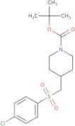 4-(4-Chloro-benzenesulfonylmethyl)-piperidine-1-carboxylic acid tert-butyl ester