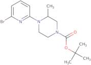 4-(6-Bromo-pyridin-2-yl)-3-methyl-piperazine-1-carboxylic acid tert-butyl ester