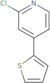 2-chloro-4-(thiophen-2-yl)pyridine