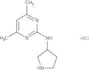 (4,6-Dimethyl-pyrimidin-2-yl)-(R)-pyrrolidin-3-yl-amine hydrochloride