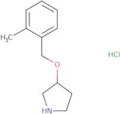 (R)-3-(2-Methyl-benzyloxy)-pyrrolidine hydrochloride