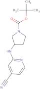 (R)-3-(4-Cyano-pyridin-2-ylamino)-pyrrolidine-1-carboxylic acid tert-butyl ester