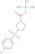 (S)-3-(4-Chloro-benzenesulfonyl)-pyrrolidine-1-carboxylic acid tert-butyl ester