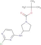(R)-3-(2-Chloro-pyrimidin-4-ylamino)-pyrrolidine-1-carboxylic acid tert-butyl ester