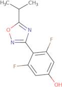 3,5-Difluoro-4-(5-isopropyl[1,2,4]oxadiazol-3-yl)phenol