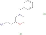 2-(4-benzylmorpholin-2-yl)ethan-1-amine dihydrochloride