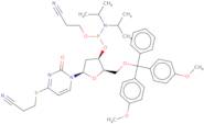 4-(2-Cyanoethylthio)-2'-deoxy-5'-DMT-uridine 3'-CE phosphoramidite