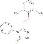 5-(2,6-Dimethylphenoxymethyl)-4-phenyl-4H-1,2,4-triazole-3-thiol