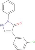 4-(3-Chlorophenyl)-2-phenyl-2,3-dihydro-1H-pyrazol-3-one