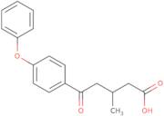 3-Methyl-5-oxo-5-(4-phenoxyphenyl)valeric acid