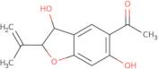 1-(3,6-Dihydroxy-2-prop-1-en-2-yl-2,3-dihydro-1-benzofuran-5-yl)ethanone