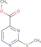 Methyl 2-(methylthio)pyrimidine-4-carboxylate