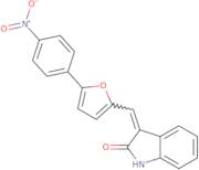 3-{[5-(4-Nitrophenyl)furan-2-yl]methylidene}-2,3-dihydro-1H-indol-2-one