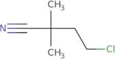 4-Chloro-2,2-dimethylbutanenitrile