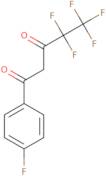 4,4,5,5,5-Pentafluoro-1-(4-fluoro-phenyl)-pentane-1,3-dione