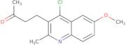 4-(4-Chloro-6-methoxy-2-methylquinolin-3-yl)butan-2-one