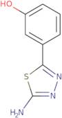 3-(5-Amino-1,3,4-thiadiazol-2-yl)phenol