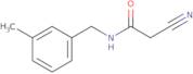 2-Cyano-N-[(3-methylphenyl)methyl]acetamide