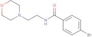 4-Bromo-N-[2-(morpholin-4-yl)ethyl]benzamide