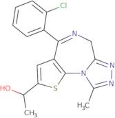4-(2-Chlorophenyl)-alpha,9-dimethyl-6H-thieno[3,2-F][1,2,4]triazolo[4,3-a][1,4]diazepine-2-methanol