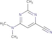 6-(Dimethylamino)-2-methylpyrimidine-4-carbonitrile