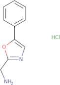 (5-Phenyl-1,3-oxazol-2-yl)methanamine hydrochloride