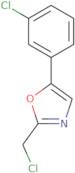 2-(Chloromethyl)-5-(3-chlorophenyl)-1,3-oxazole