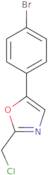 5-(4-Bromophenyl)-2-(chloromethyl)-1,3-oxazole