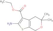 Ethyl 2-amino-5,5-dimethyl-4,7-dihydrothieno[2,3-c]pyran-3-carboxylate