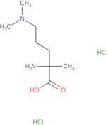 2-Amino-5-(dimethylamino)-2-methylpentanoic acid dihydrochloride