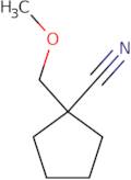 1-(Methoxymethyl)cyclopentane-1-carbonitrile