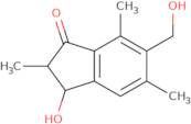 3-Hydroxy-6-(hydroxymethyl)-2,5,7-trimethyl-2,3-dihydroinden-1-one