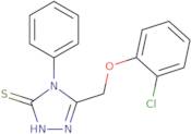 5-(2-Chlorophenoxymethyl)-4-phenyl-4H-1,2,4-triazole-3-thiol