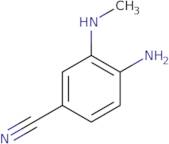 4-Amino-3-(methylamino)benzonitrile